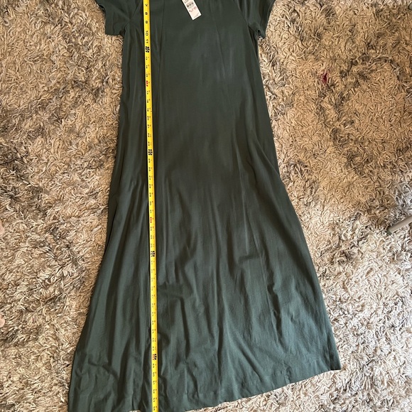 LOFT Women's Teal Maxi Dress with pockets - Picture 7 of 8